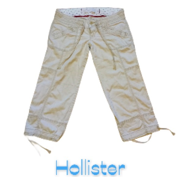 Hollister cropped khakis - Picture 3 of 10